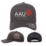AAUW -  Embroidered Flexfit Adjustable Mesh-Back Cap