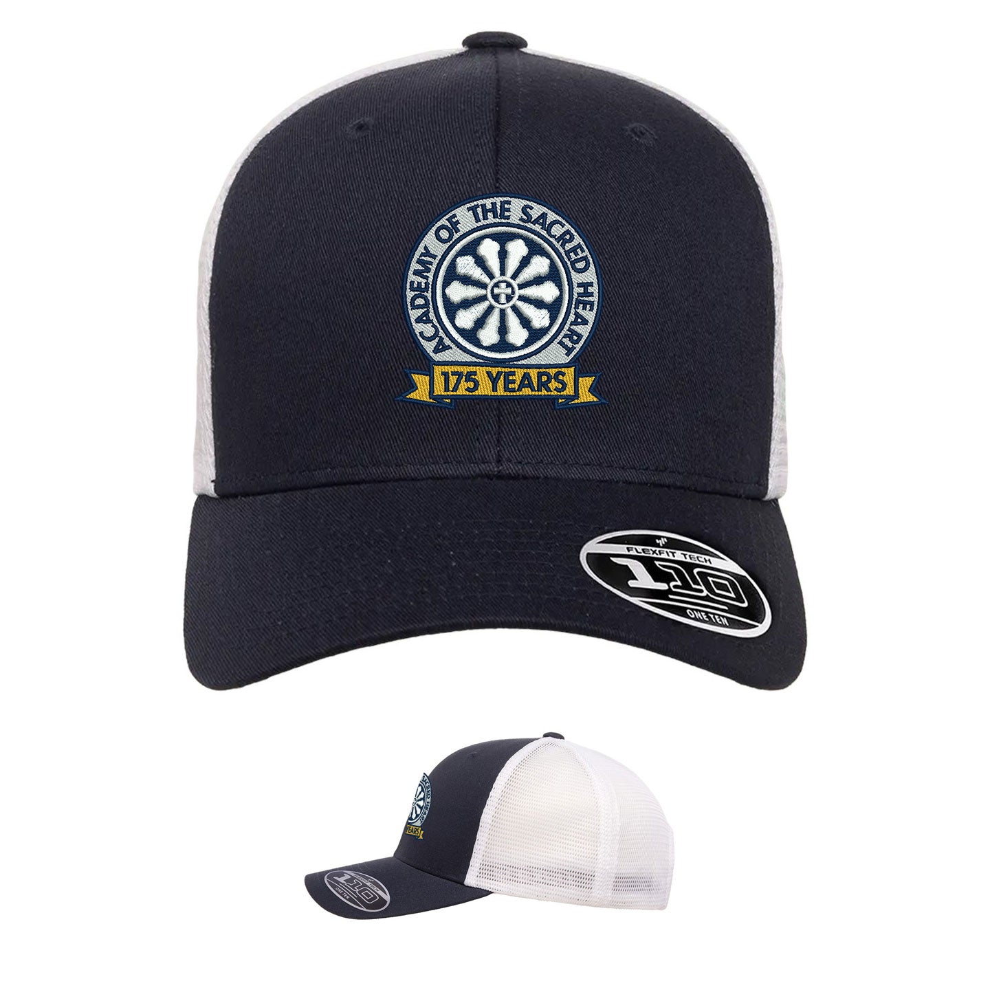 ASH - Embroidered 175 Years Flexfit Adjustable Trucker Cap