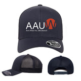 AAUW -  Embroidered Flexfit Adjustable Mesh-Back Cap