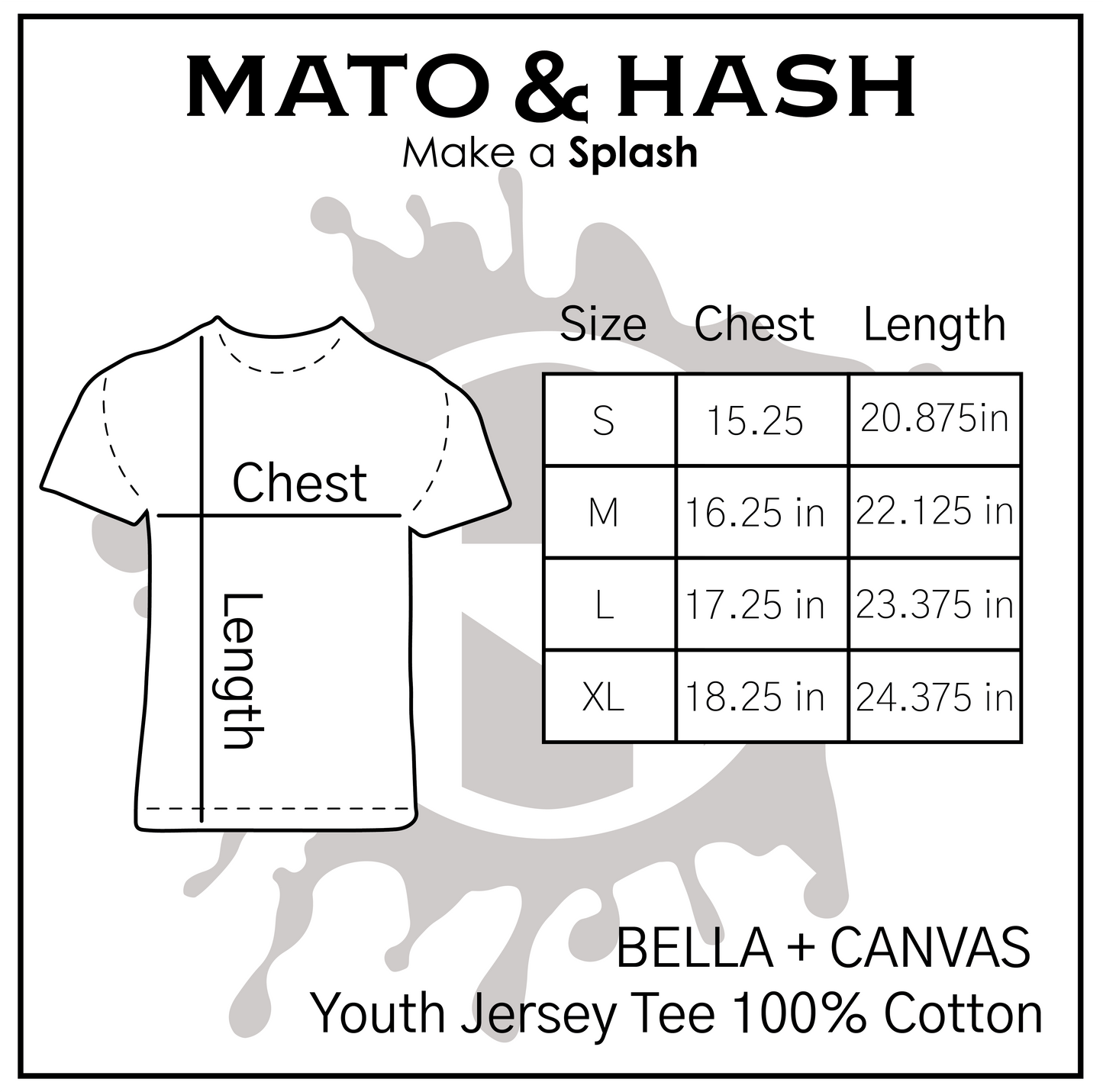 Mercy Varsity Dance - Bella+Canvas Youth Cotton Jersey Tee