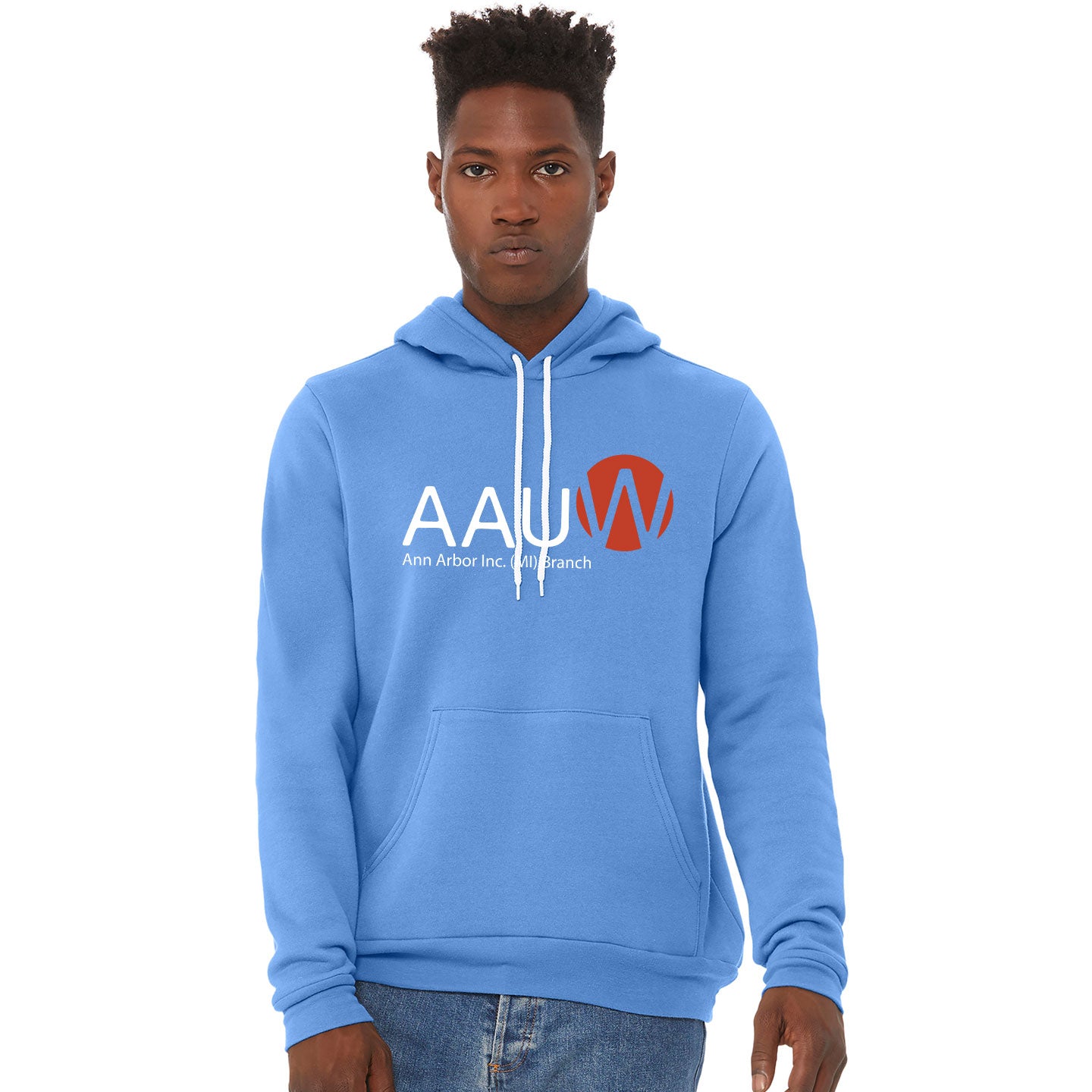 AAUW - Printed Bella+Canvas Unisex Sponge-Fleece Pullover Hoodie