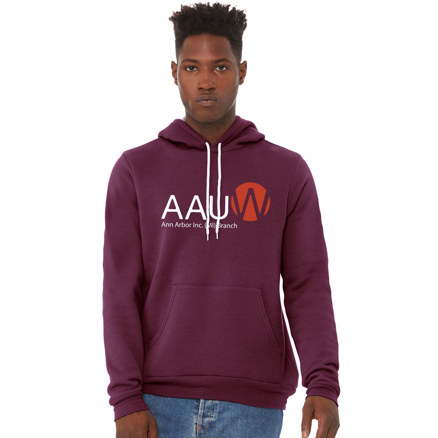 AAUW - Printed Bella+Canvas Unisex Sponge-Fleece Pullover Hoodie
