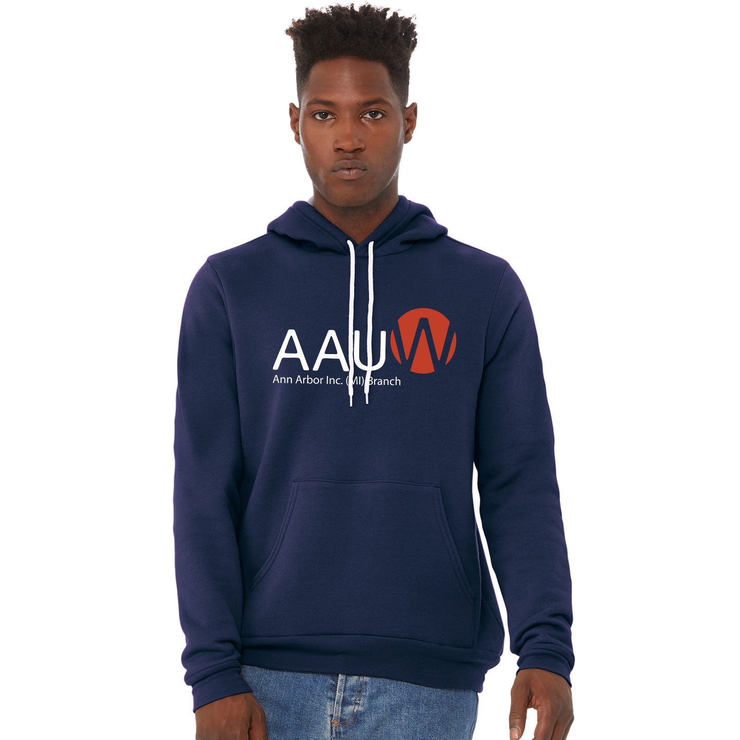 AAUW - Printed Bella+Canvas Unisex Sponge-Fleece Pullover Hoodie