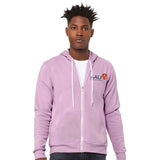 AAUW - Printed Bella+Canvas Unisex Sponge-Fleece Zip Hoodie