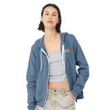 AAUW - Printed Bella+Canvas Unisex Sponge-Fleece Zip Hoodie