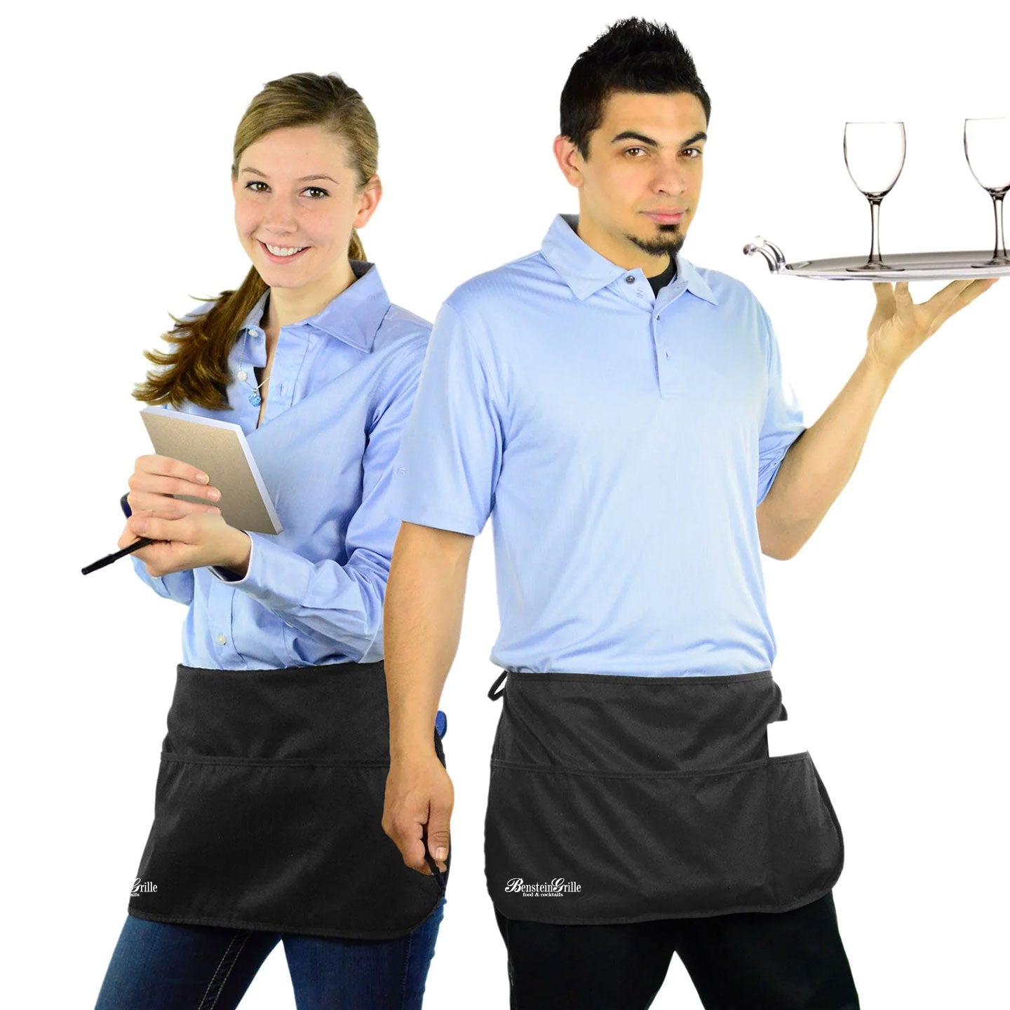 Benstein Grille - Printed Logo Double Sided Apron