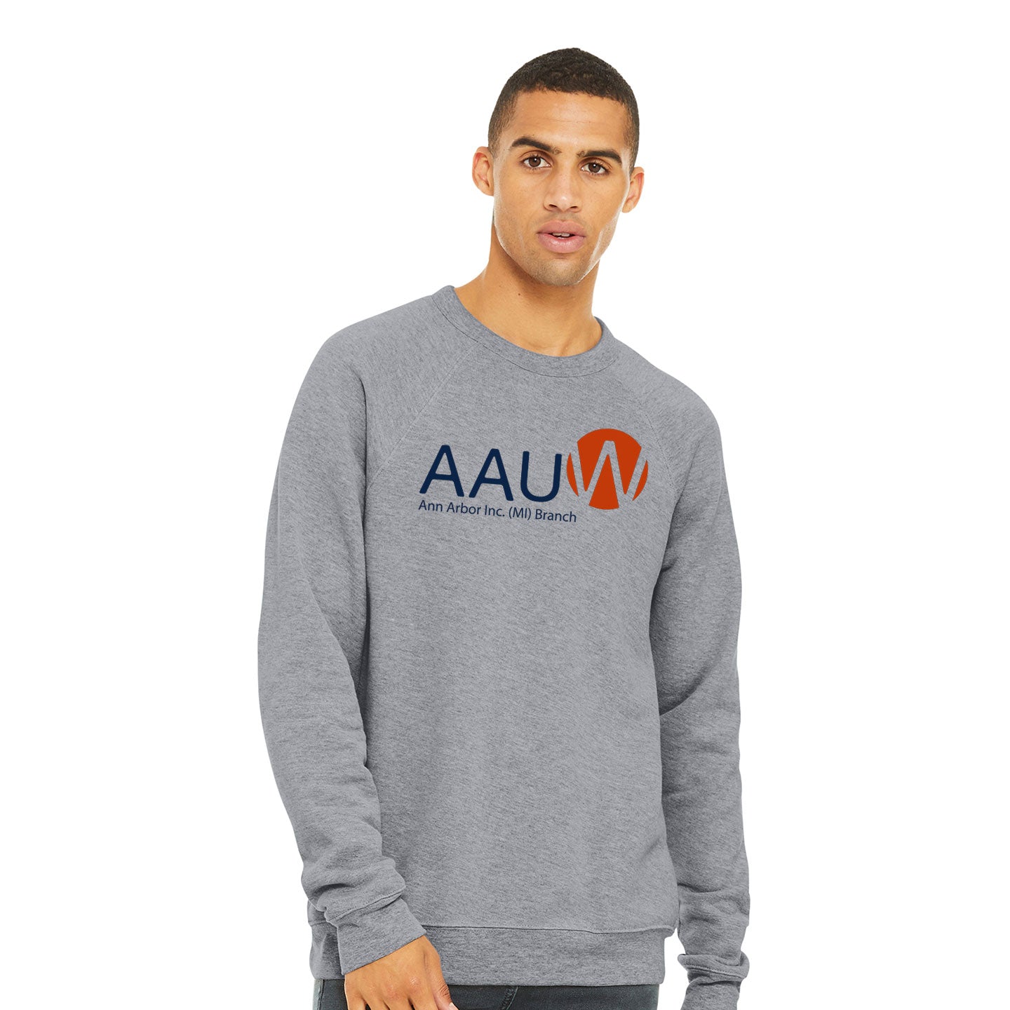 AAUW - Printed Bella+Canvas Unisex Sponge-Fleece Sweatshirt