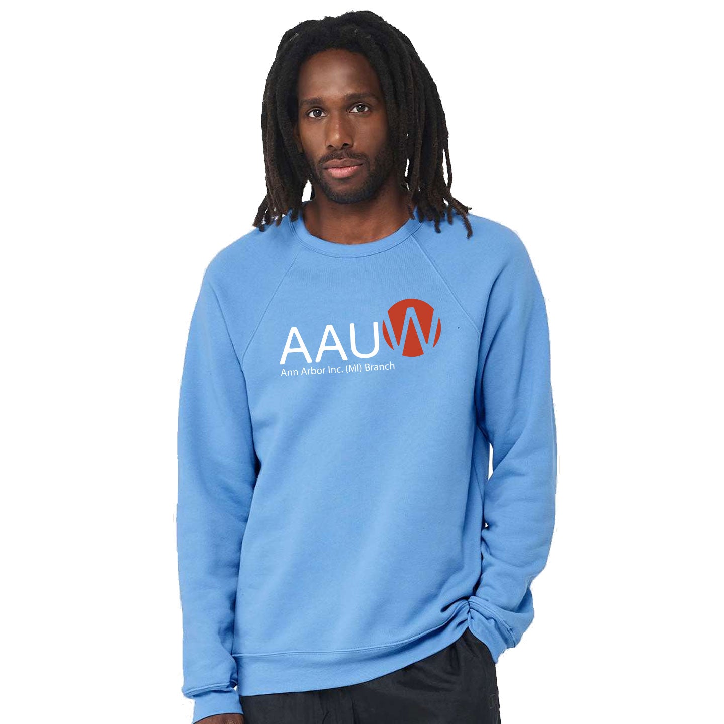 AAUW - Printed Bella+Canvas Unisex Sponge-Fleece Sweatshirt