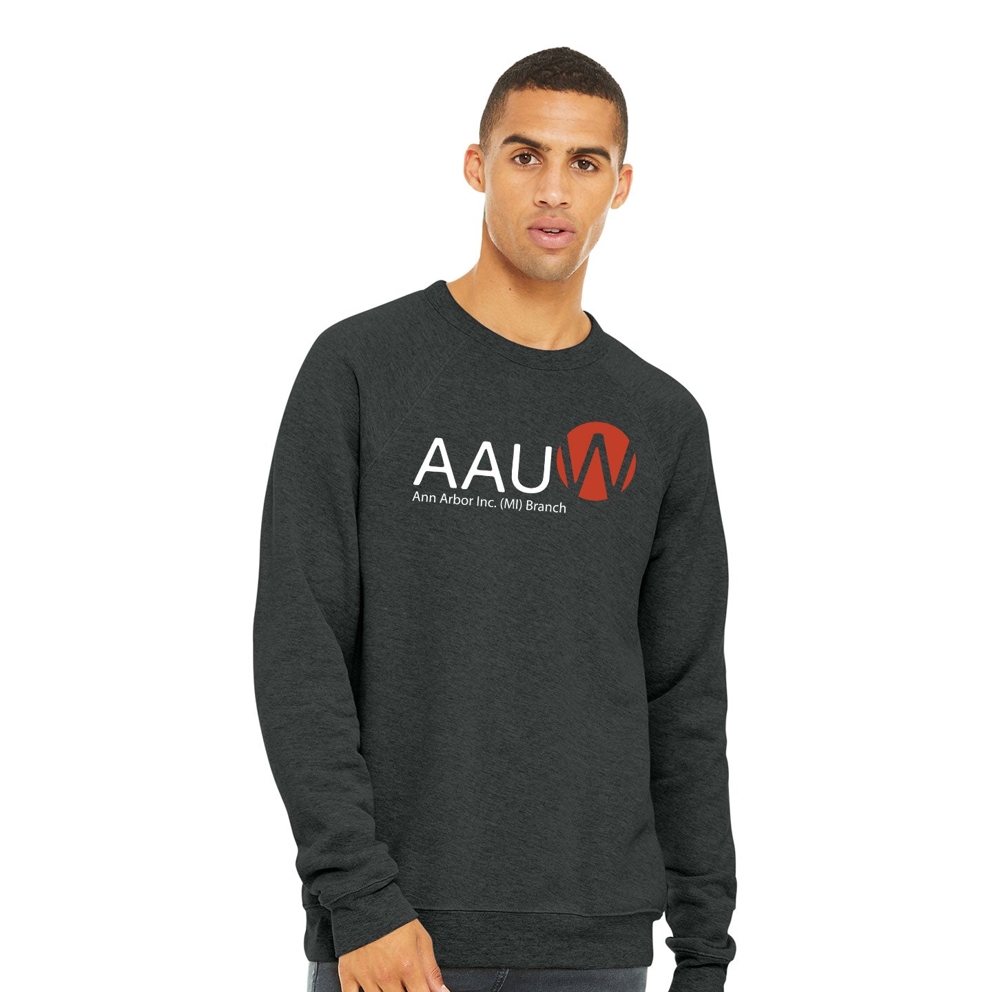 AAUW - Printed Bella+Canvas Unisex Sponge-Fleece Sweatshirt