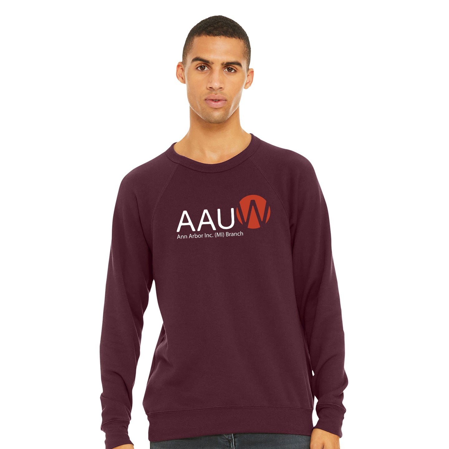 AAUW - Printed Bella+Canvas Unisex Sponge-Fleece Sweatshirt