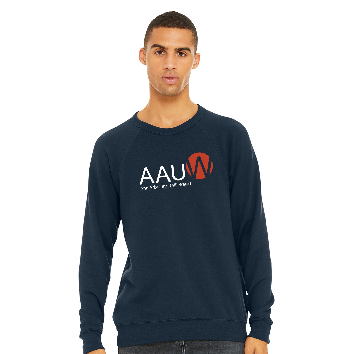 AAUW - Printed Bella+Canvas Unisex Sponge-Fleece Sweatshirt