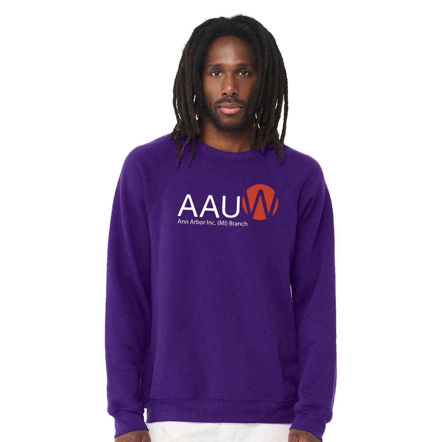AAUW - Printed Bella+Canvas Unisex Sponge-Fleece Sweatshirt