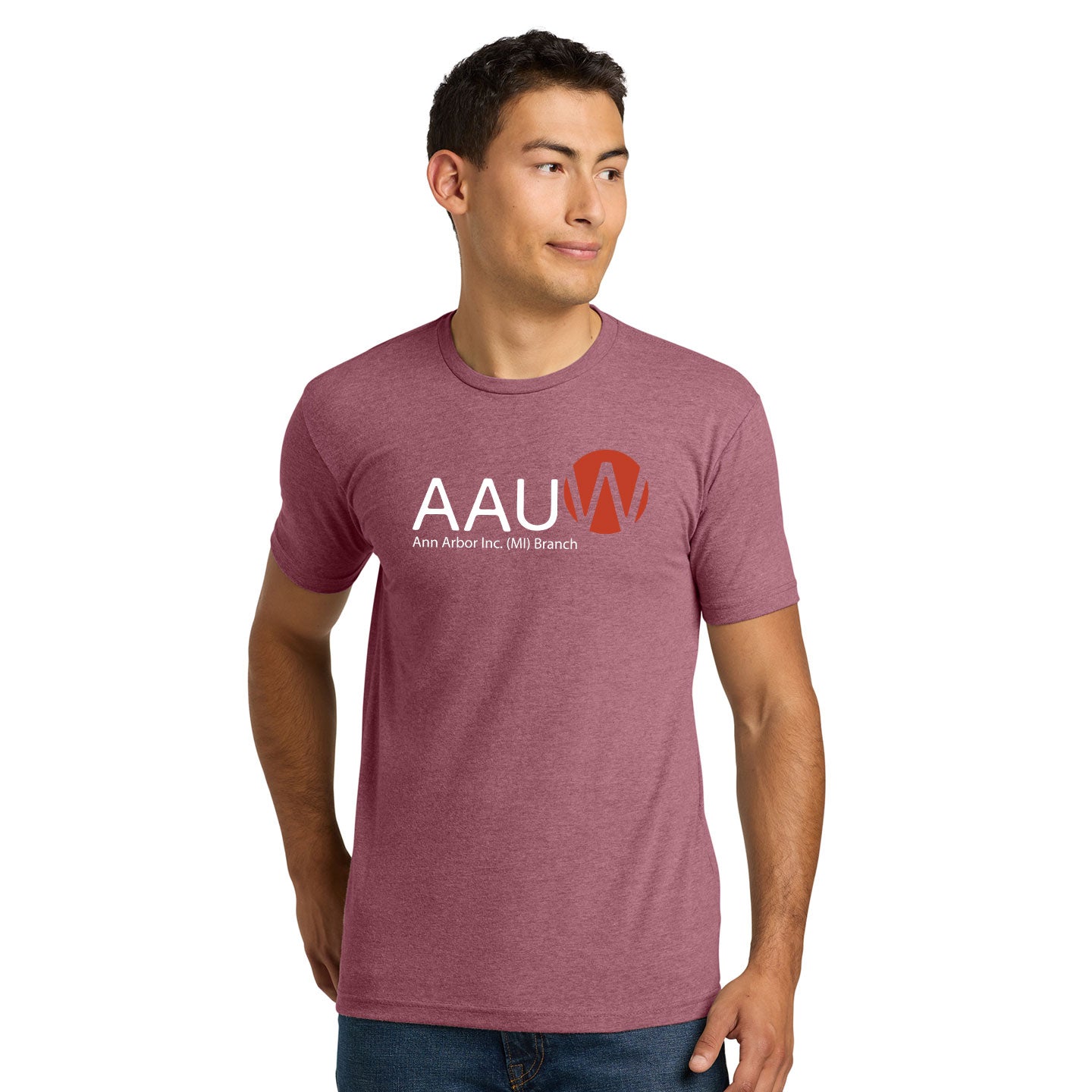 AAUW - Printed Next Level Unisex Blend T-Shirt