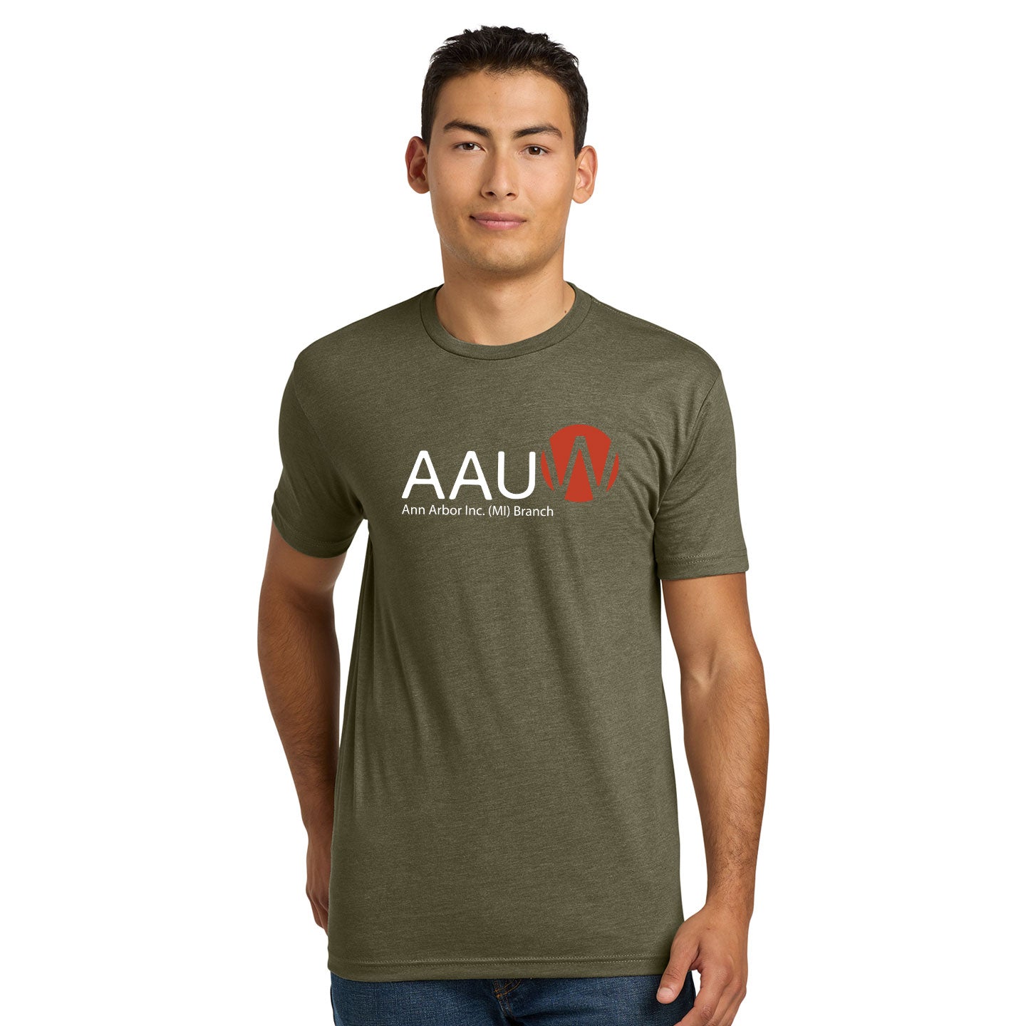 AAUW - Printed Next Level Unisex Blend T-Shirt