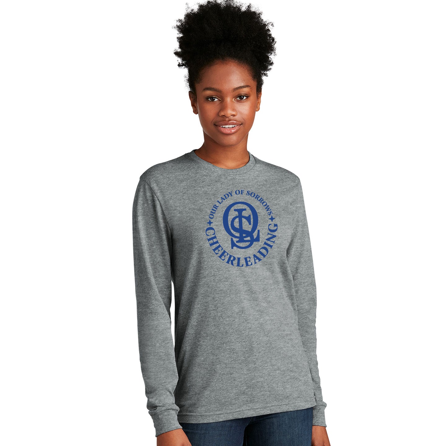 OLS Cheer - Unisex Next Level Blended Long Sleeve T-Shirt