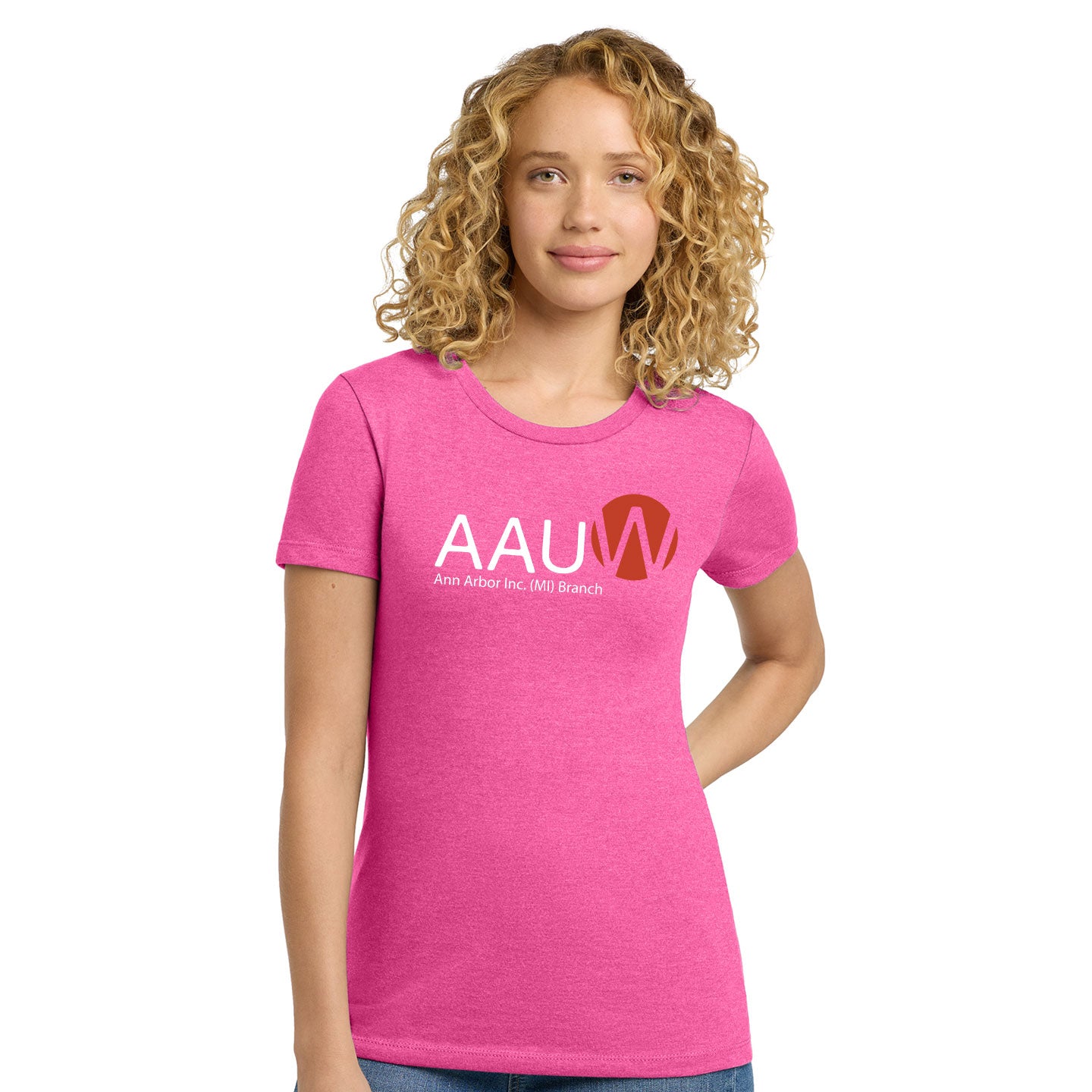 AAUW - Printed Next Level Women's Blend T-Shirt