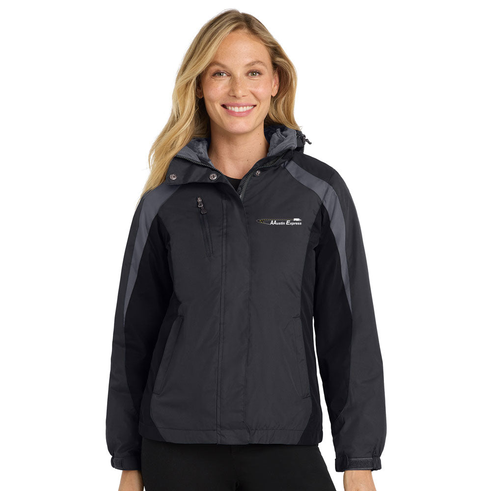 AAusten - Embroidered Women's Port Authority® Colorblock 3-in-1 Jacket