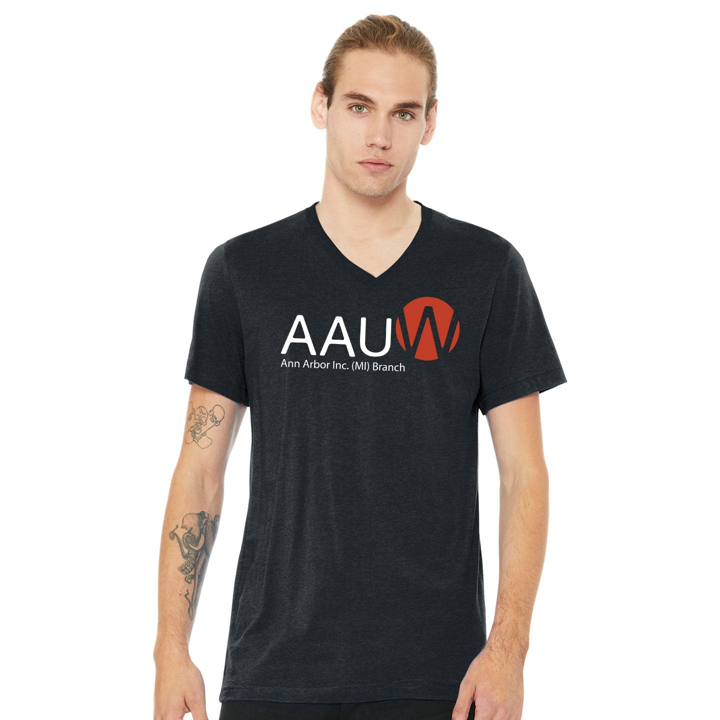 AAUW - Printed Bella+Canvas Unisex V-Neck T-Shirt