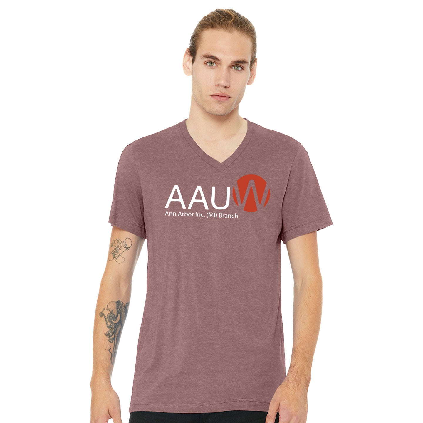 AAUW - Printed Bella+Canvas Unisex V-Neck T-Shirt