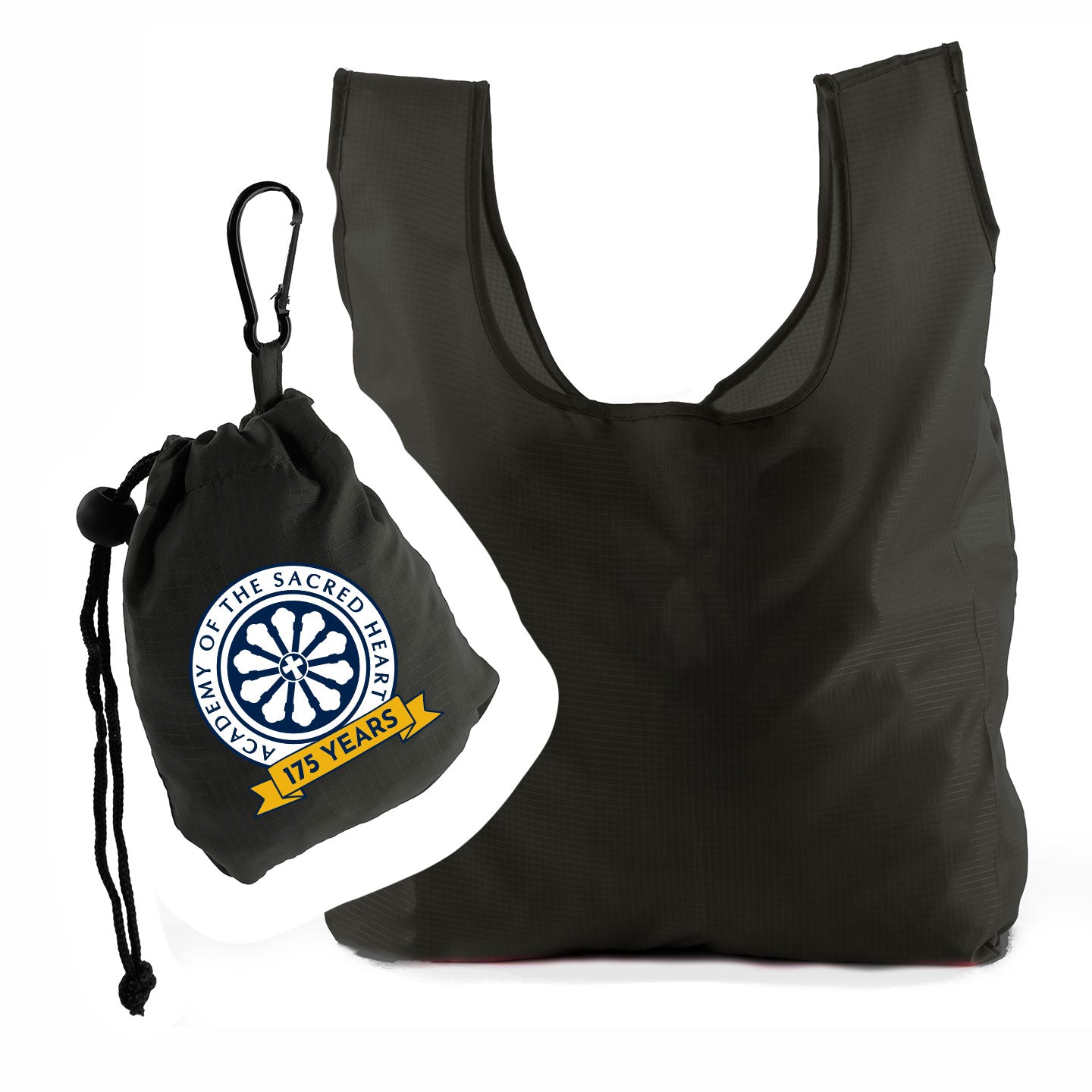 ASH - Printed 175 Years Portable Shopping Bag with Keychain Pouch