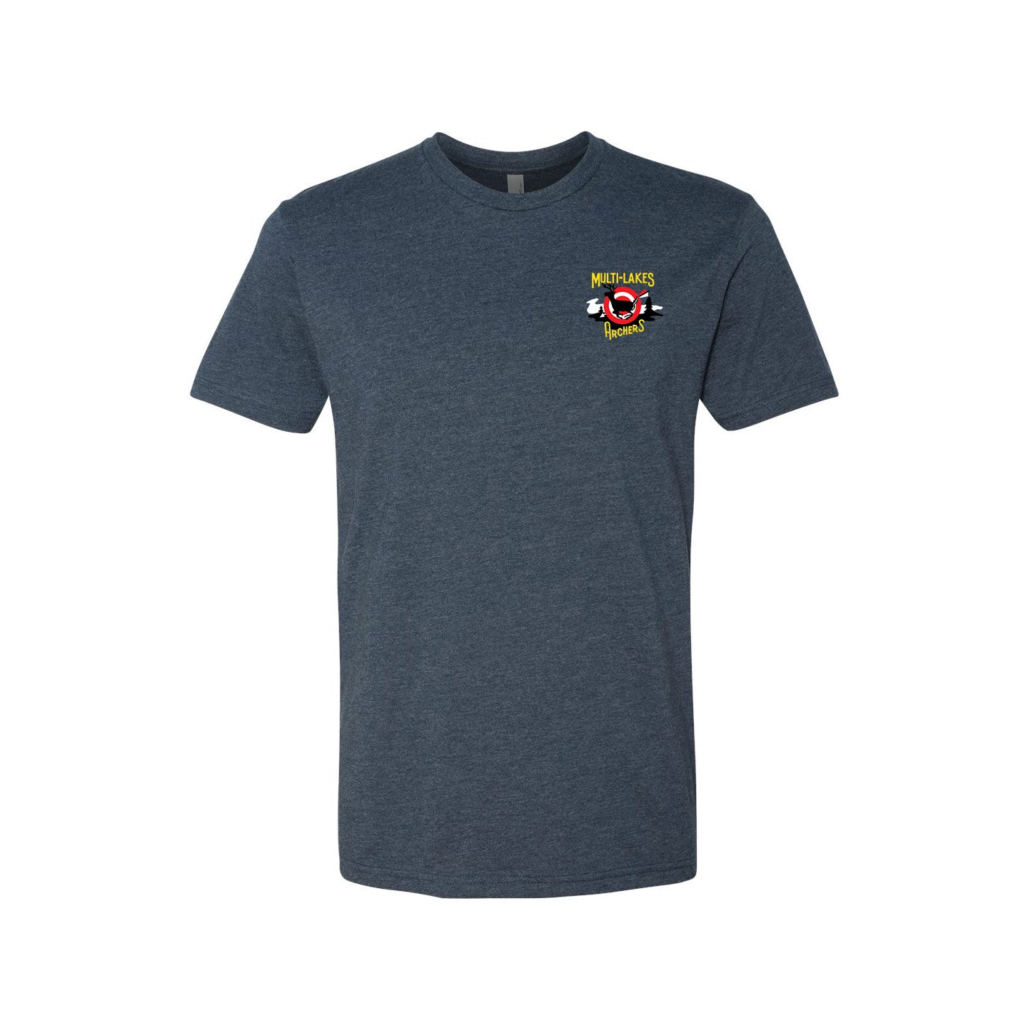 Multi-Lakes Printed Unisex Blended Comfort T-Shirt Vintage Range Shirt