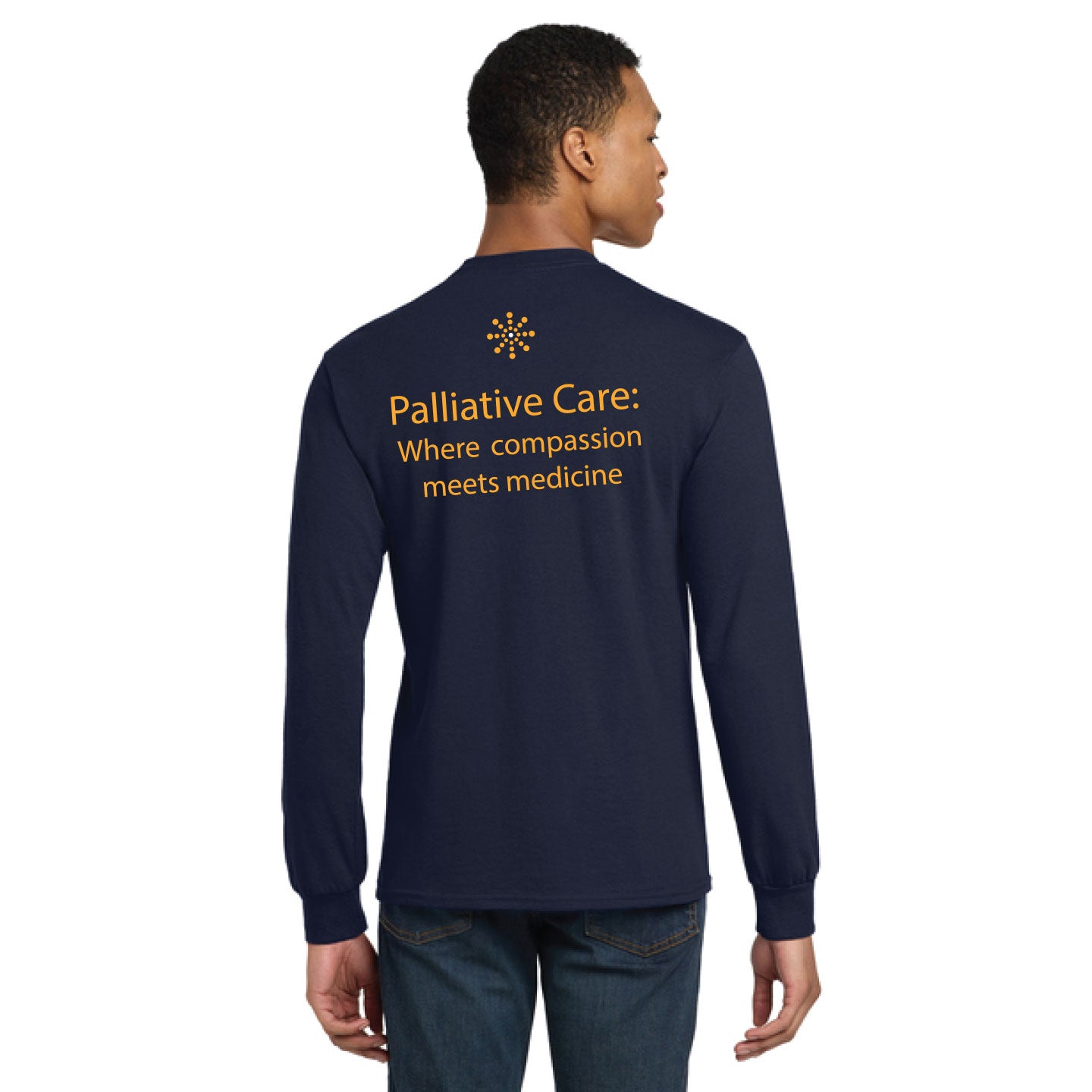 Custom Home Health - Palliative Care Unisex Gildan DryBlend Long Sleeve T-Shirt