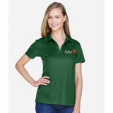 AAUW -  Embroidered Women's Devon & Jones CrownLux Blend Polo