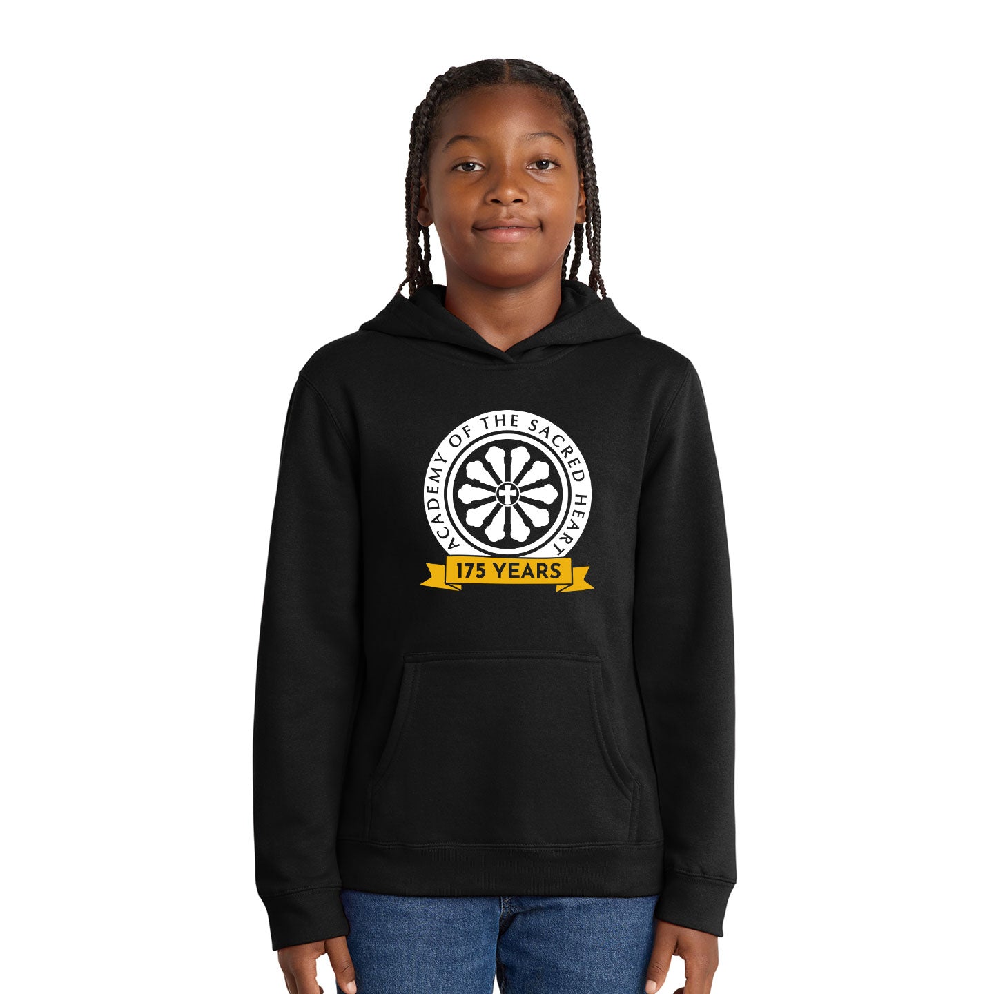 ASH - Printed 175 Years Youth District VIT Fleece Pullover Hoodie