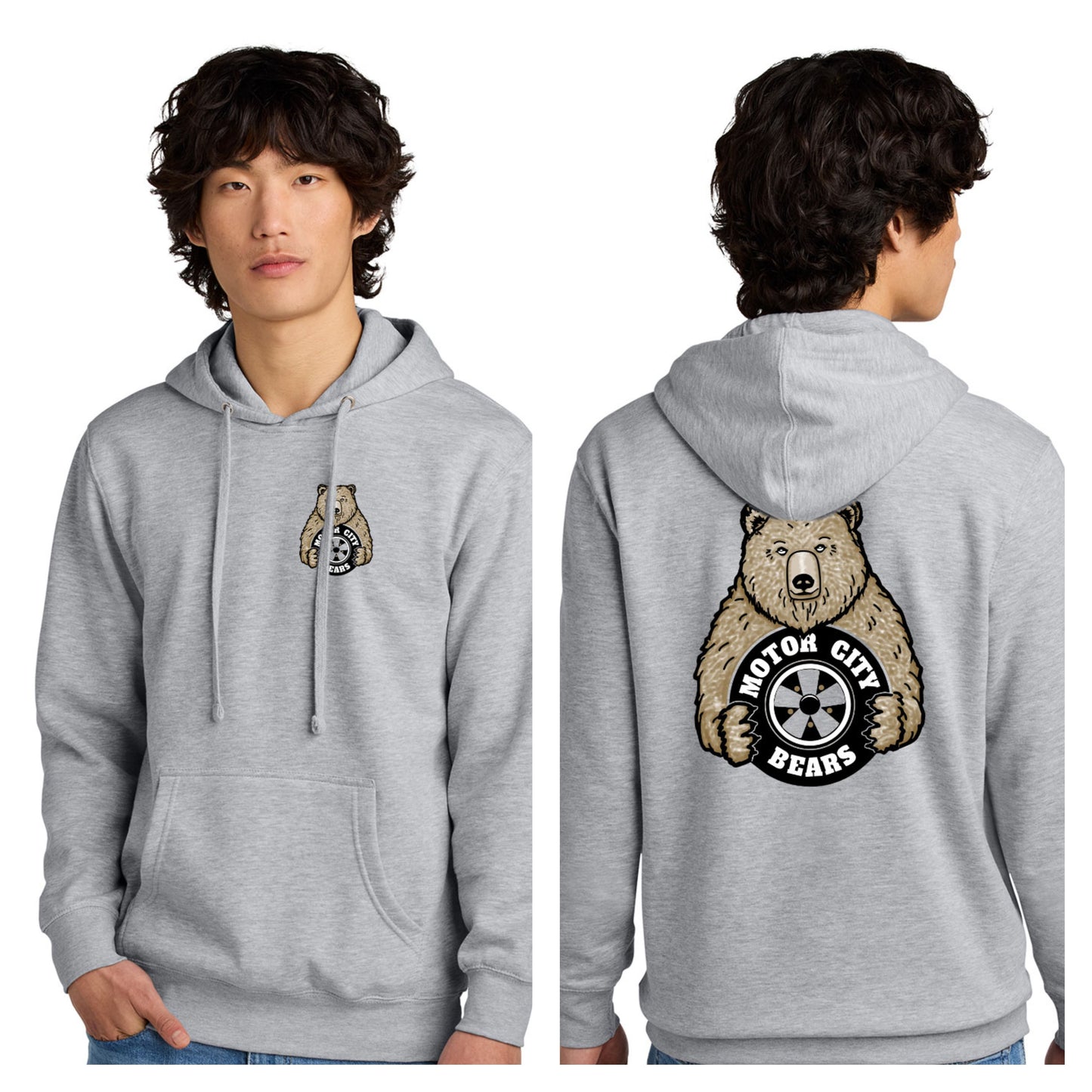 Motor City Bears - 2-Sided District V.I.T. Fleece Pullover Hoodie