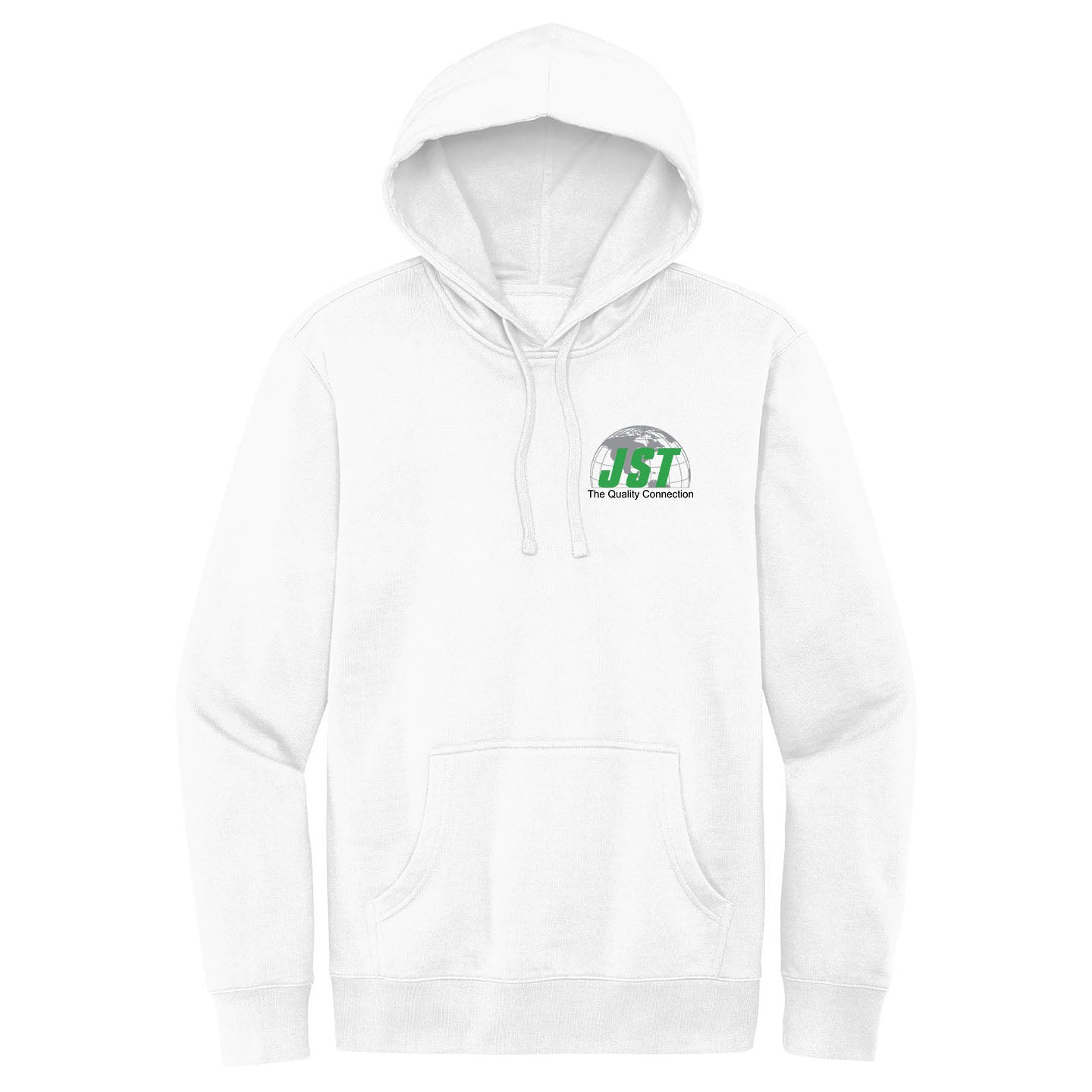 JST - District V.I.T. Fleece Printed Hoodie with Crest Logo