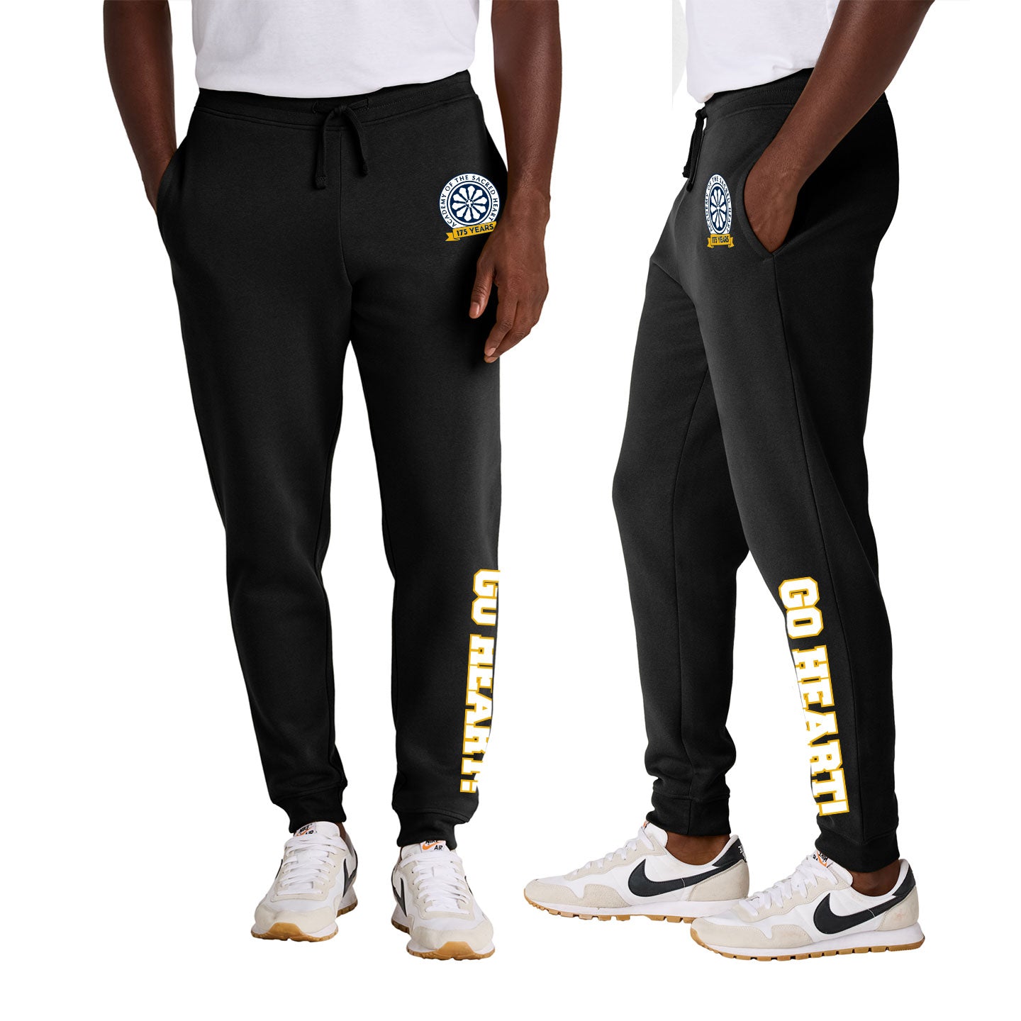 ASH - Go Heart! Printed Unisex District VIT Joggers