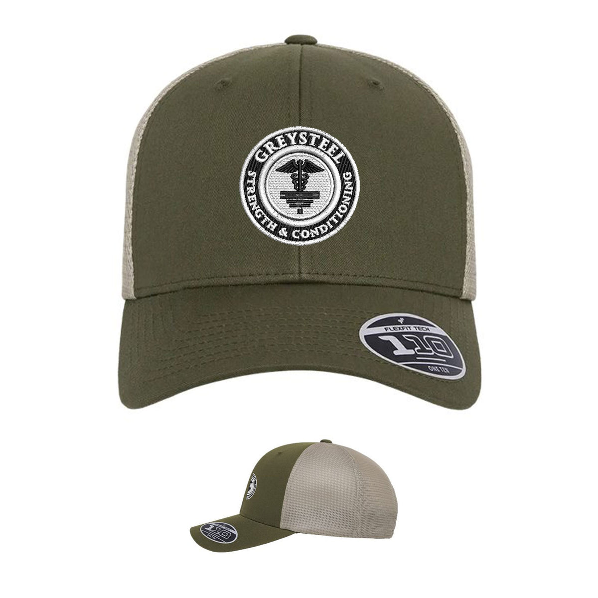 Greysteel - Logo Flexfit Trucker Cap
