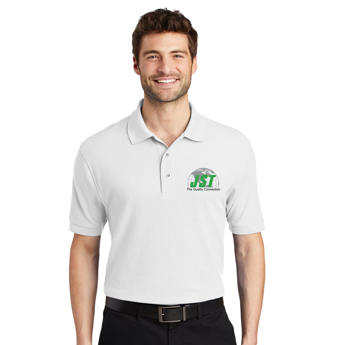 JST - Port Authority Silk Touch Embroidered Polo