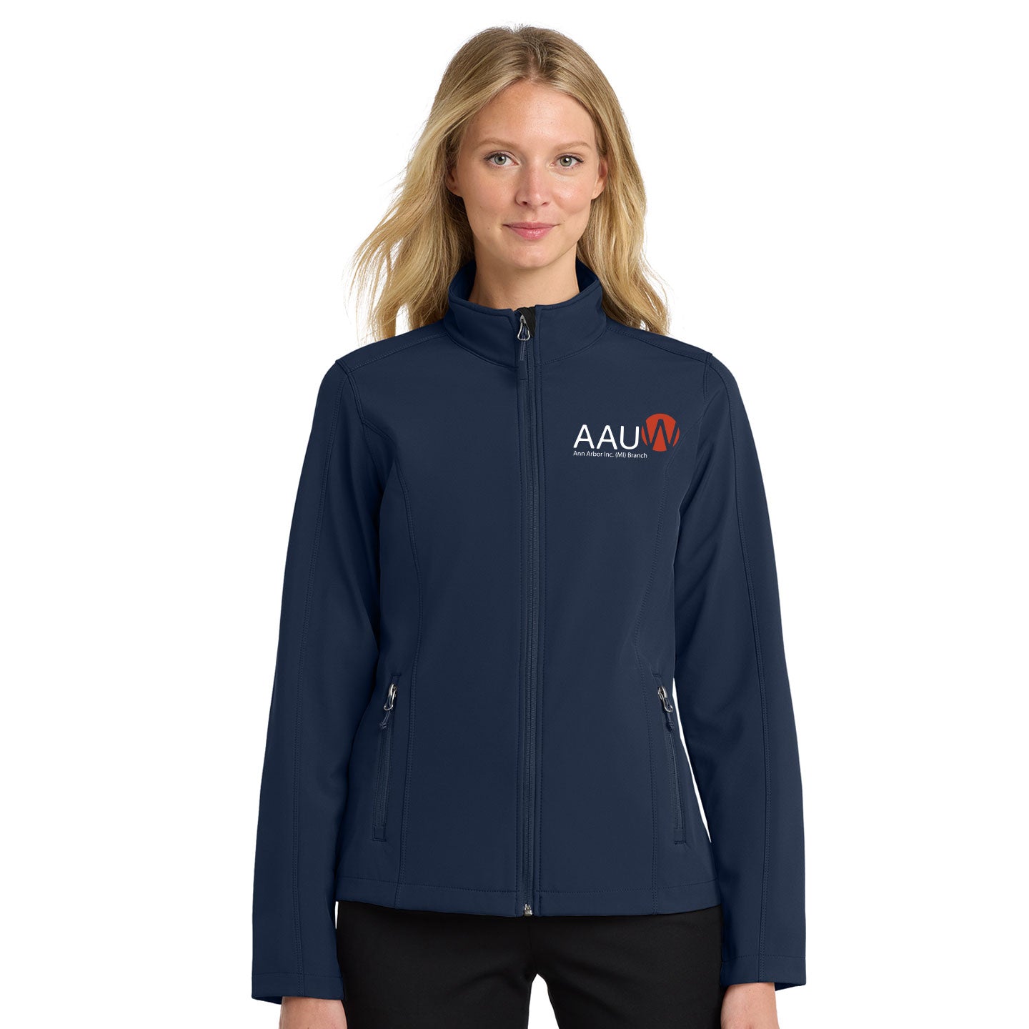 AAUW - Embroidered Women's Port Authority Core Soft Shell Jacket