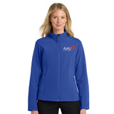 AAUW - Embroidered Women's Port Authority Core Soft Shell Jacket