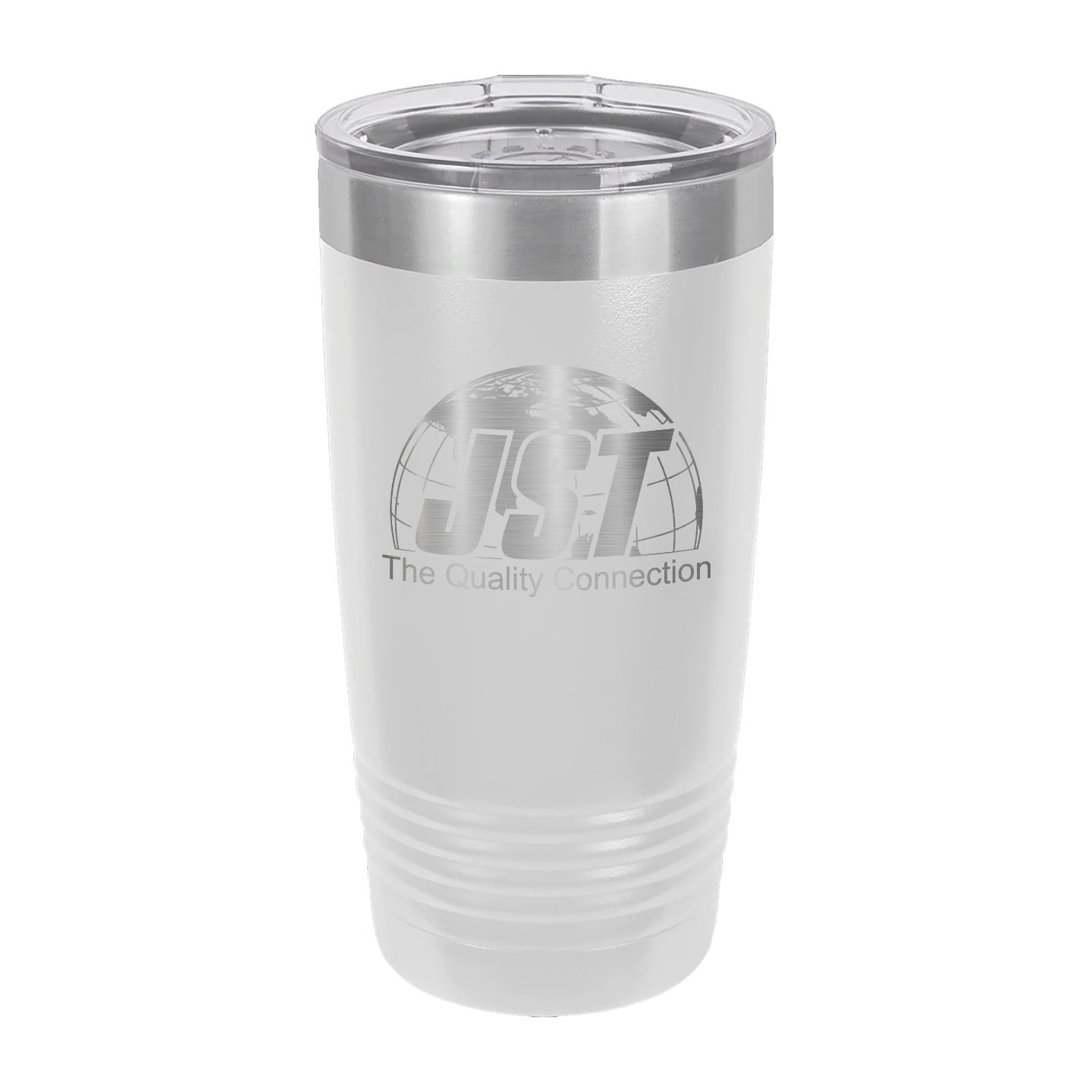 JST - Laser Engraved 20oz Tumblr with Sliding Lid
