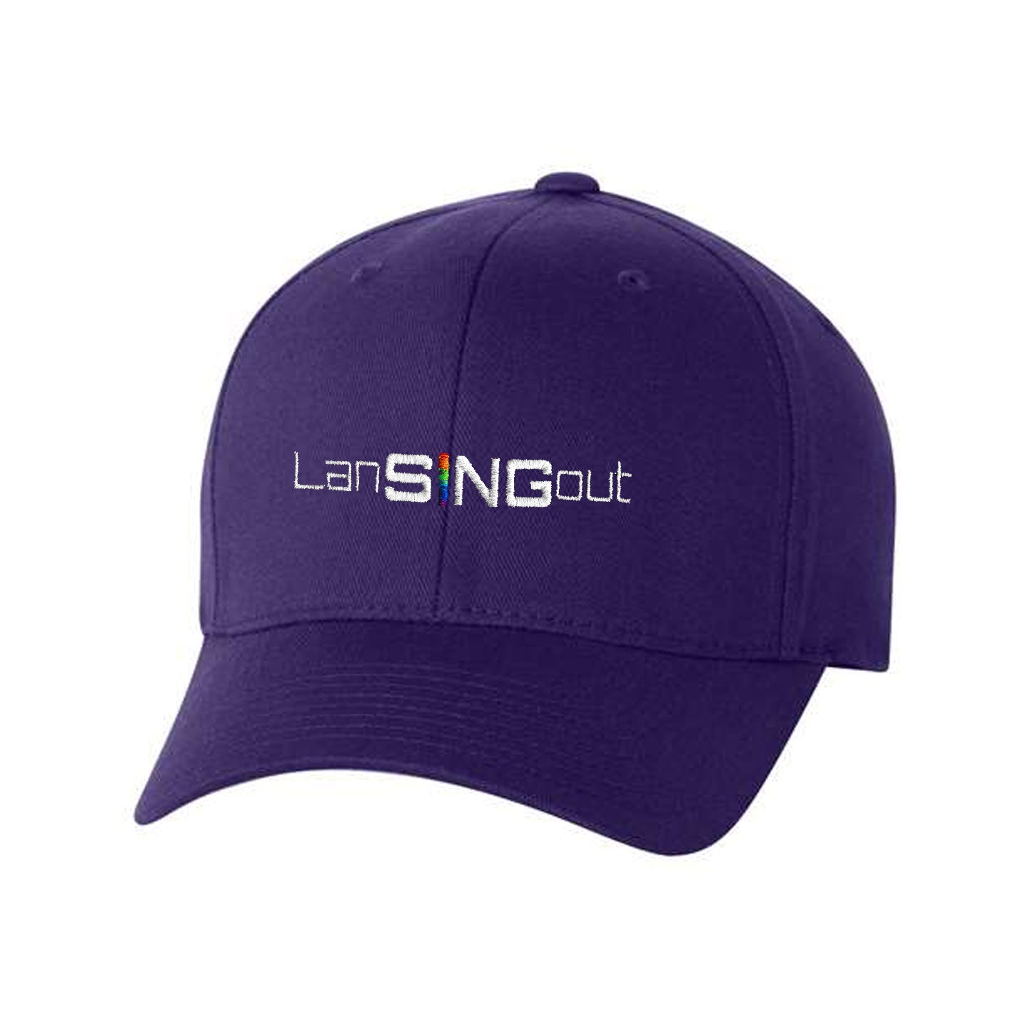 LanSINGout - Wide Logo Flexfit Structured Cap