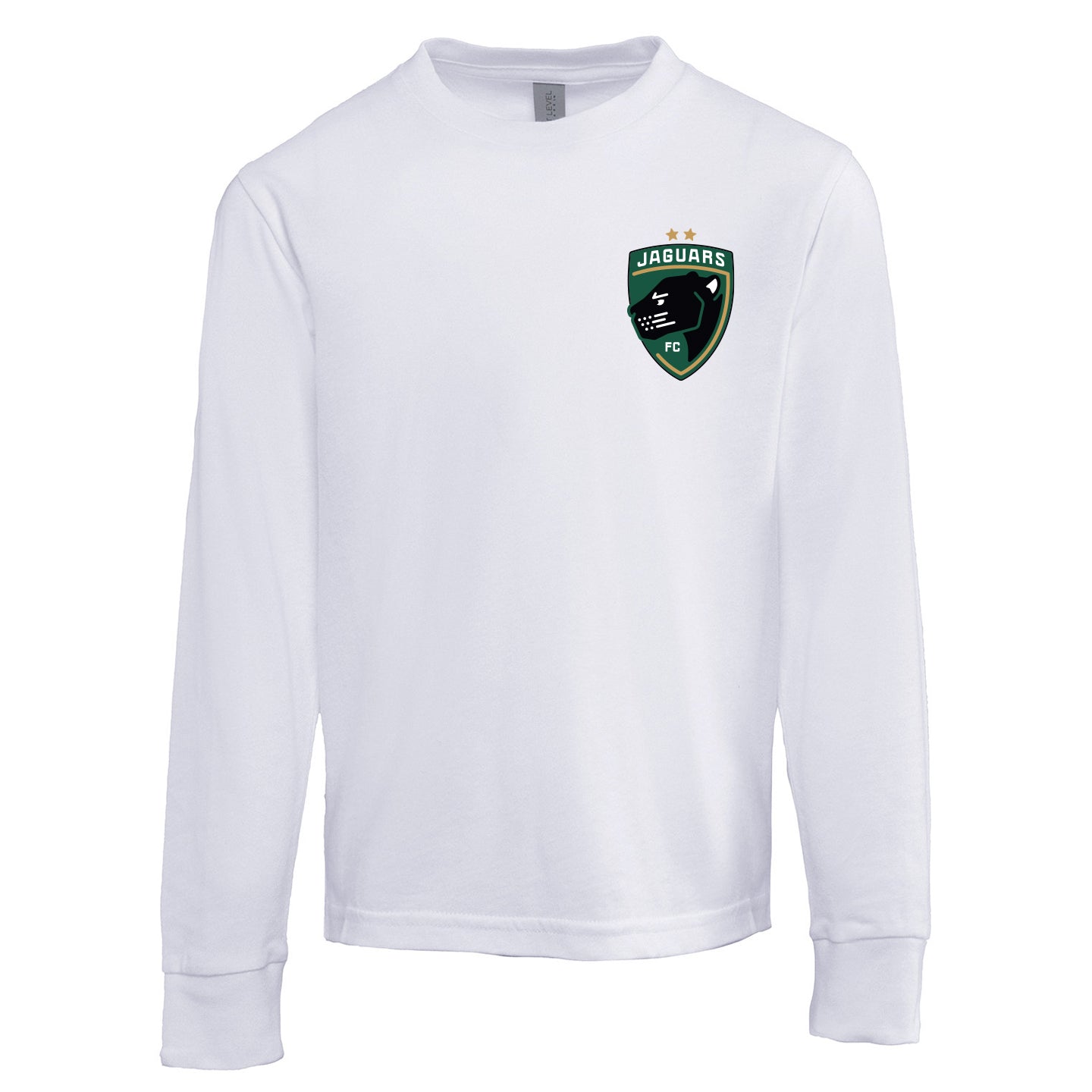 Jaguars Soft Blend Youth Long Sleeve T Shirt Crest