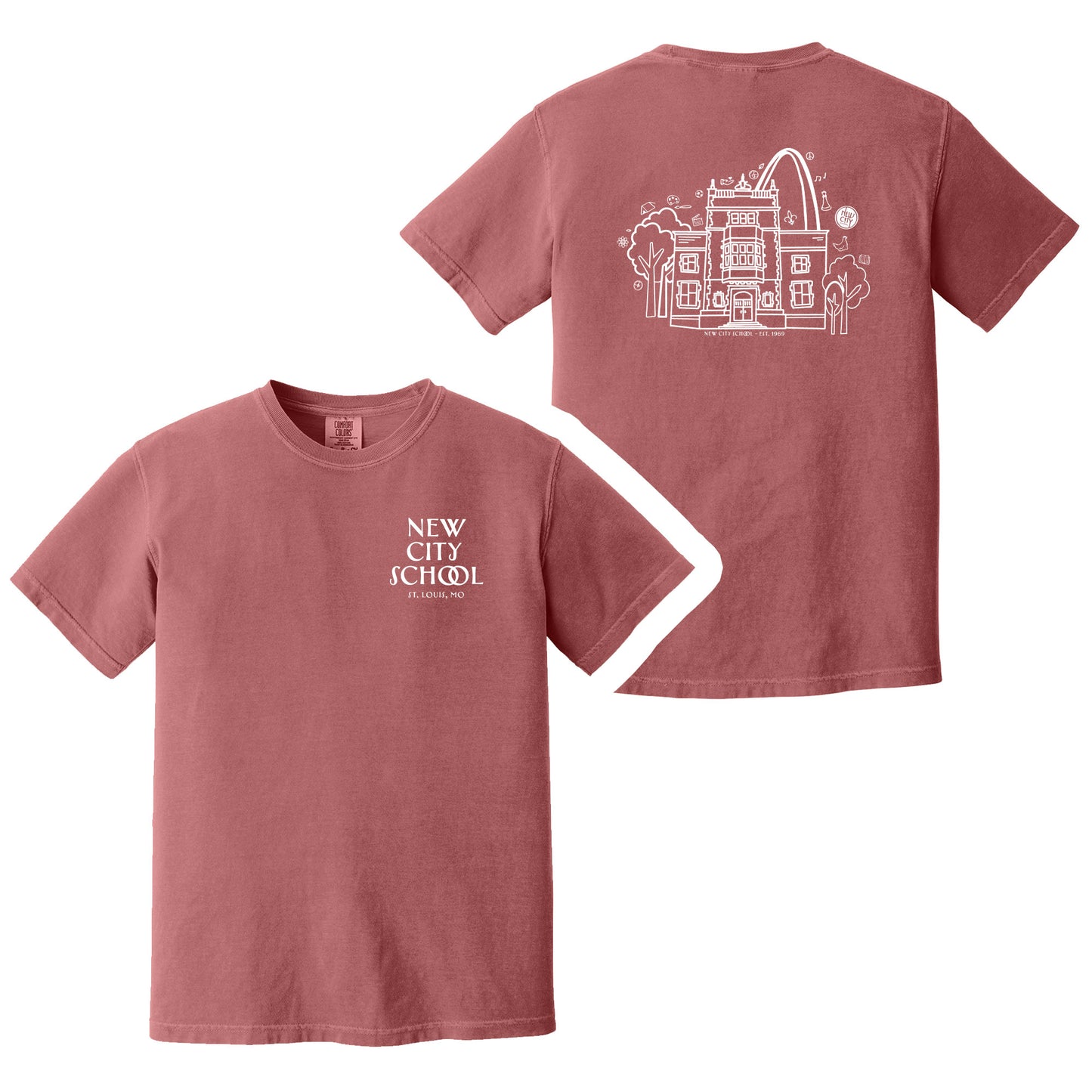 New City School - Joy of Learning Unisex Comfort Colors Heavyweight Tee