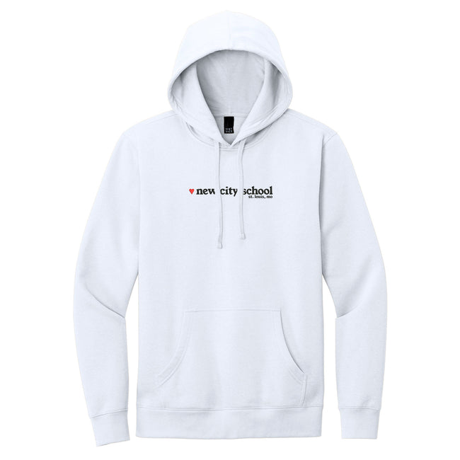 New City School - I <3 NCS Unisex District Pullover Hoodie