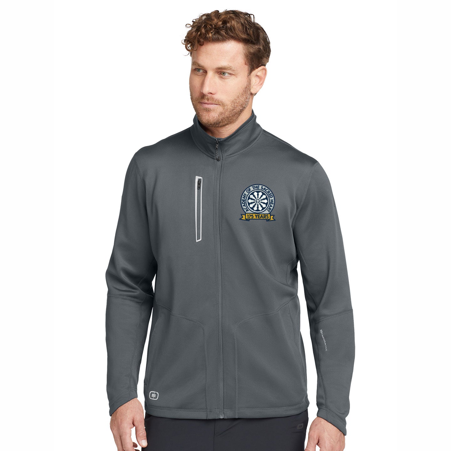 ASH - Embroidered 175 Years Unisex OGIO Fulcrum Full-Zip Jacket