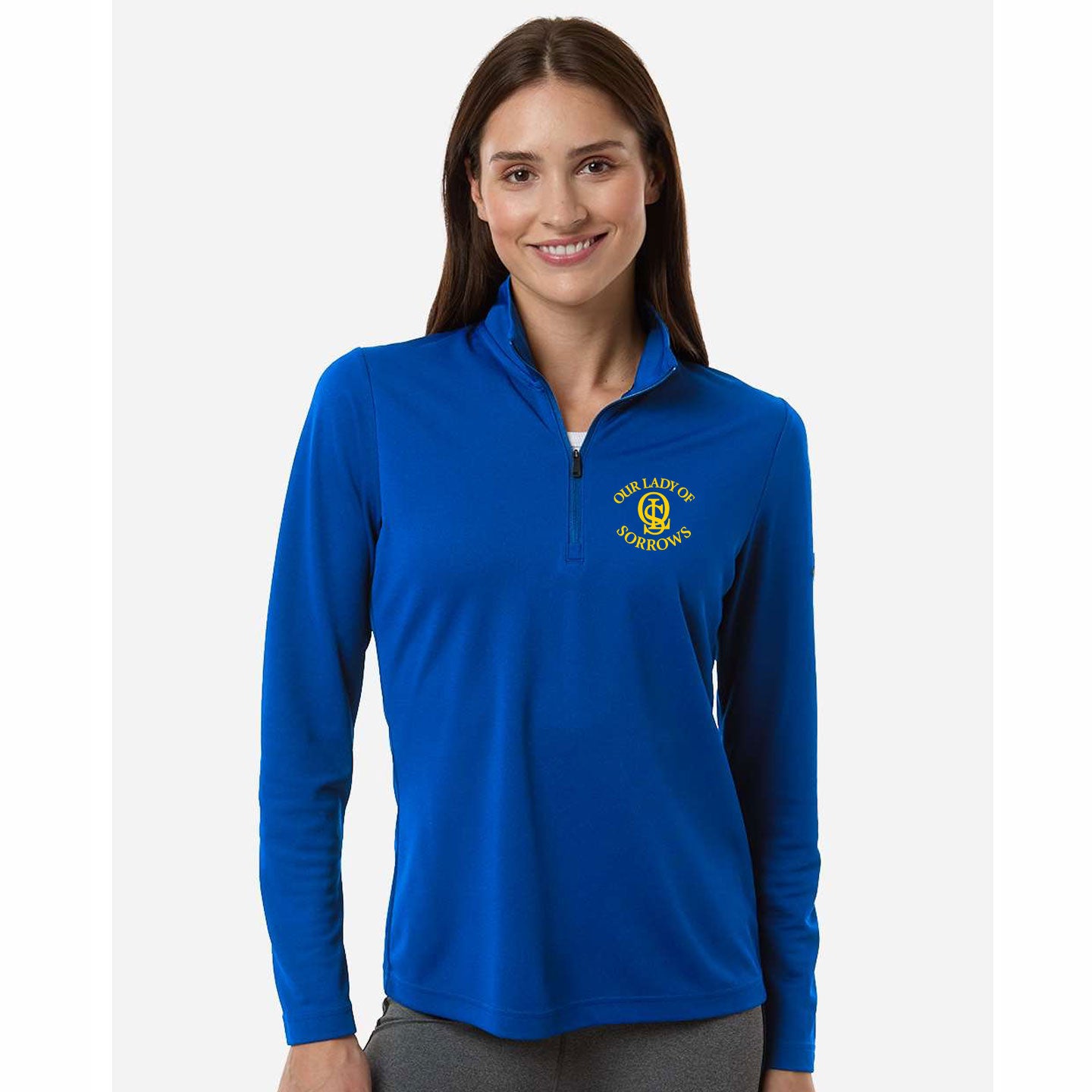 OLS Spirit Mark Adidas Women's Lightweight Quarter Zip Pullover