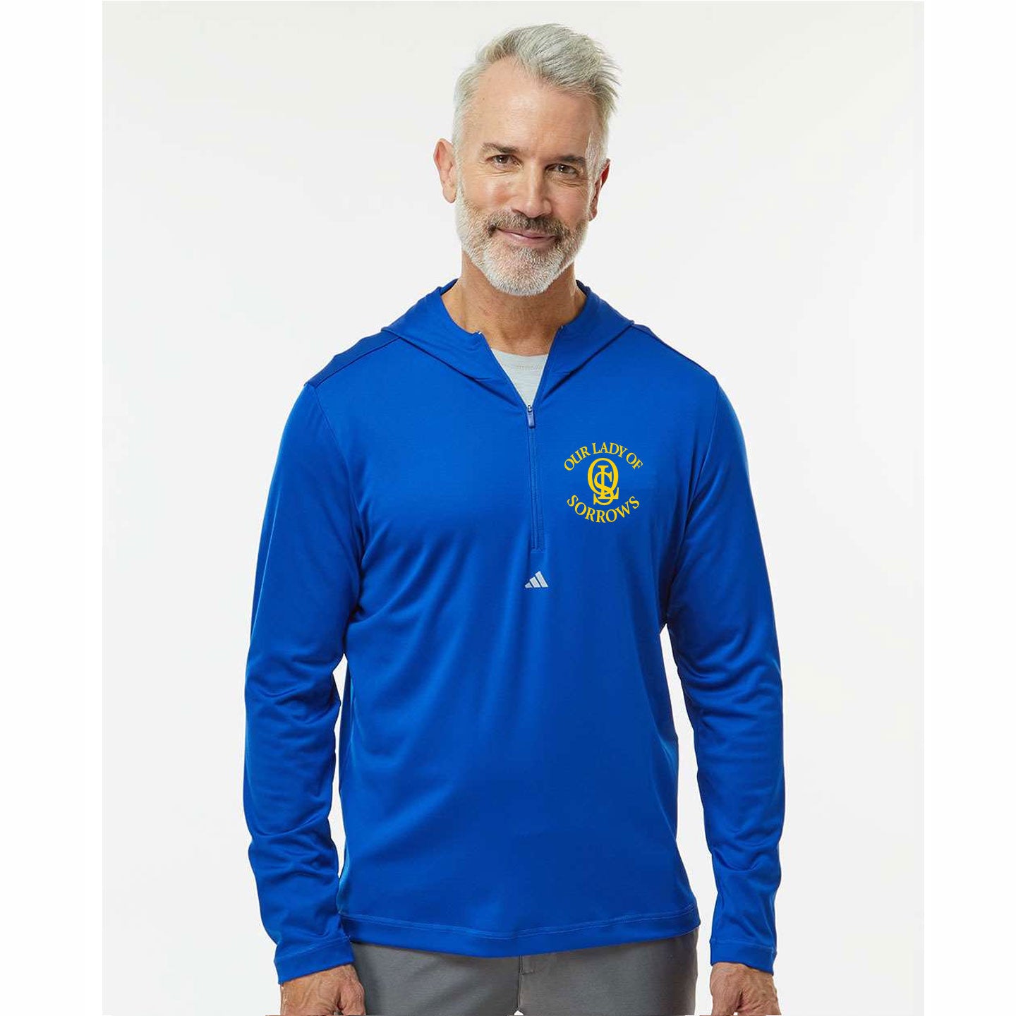 OLS Spirit Mark Adidas Lightweight Hooded Quarter-Zip Pullover