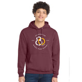 Mercy HS - 80th Anniversary Printed Unisex Port & Co Core Fleece Hoodie