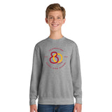 Mercy HS - 80th Anniversary Printed Youth Port & Co Core Fleece Crewneck Sweatshirt