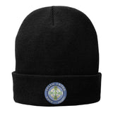 Celtic Cross Fan Embroidered Port & Company® Fleece-Lined Knit Cap