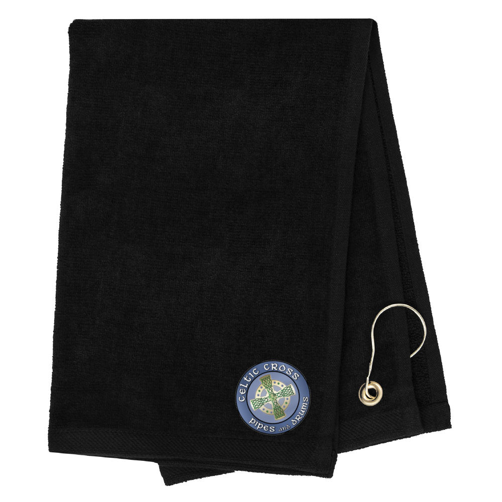 Celtic Cross Fan Mato & Hash Towel Embroidery - Mato & Hash