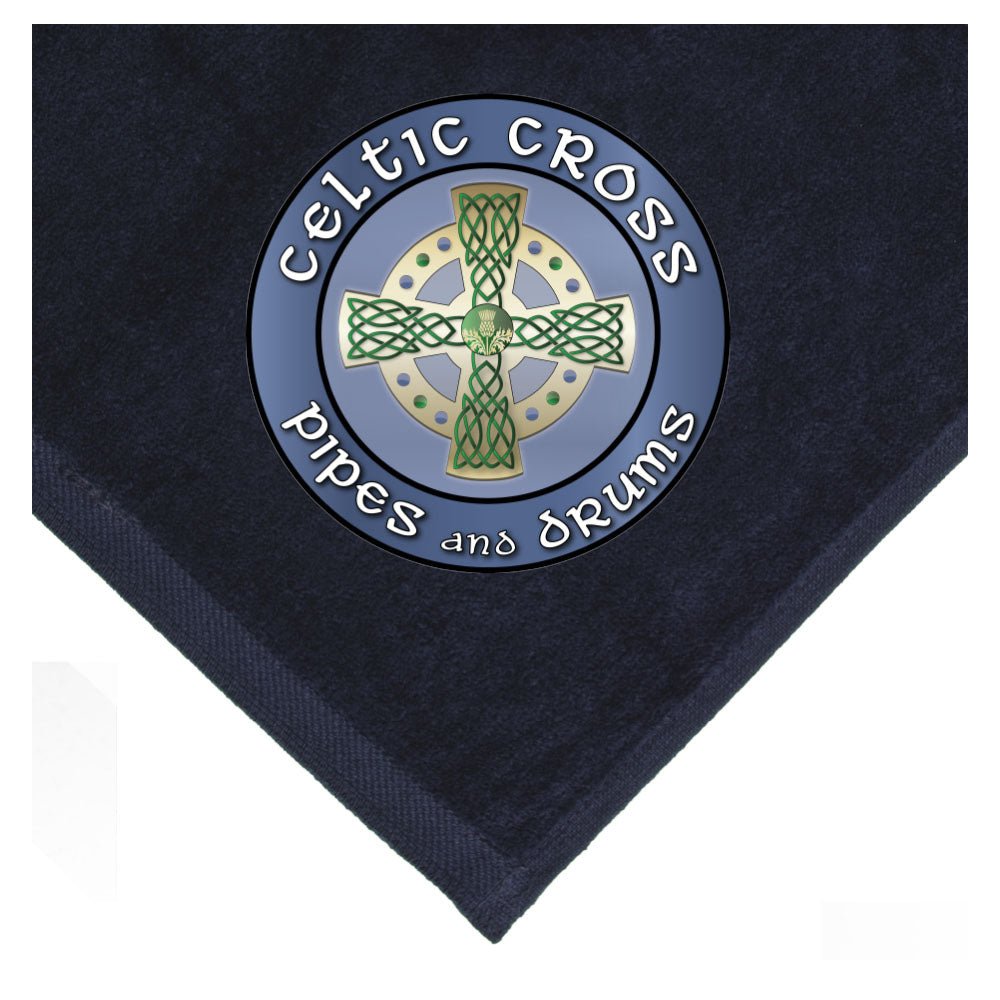 Celtic Cross Fan Mato & Hash Towel Embroidery - Mato & Hash