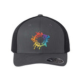 Flexfit 110M Trucker Mesh-Back Cap Embroidery - Snapback