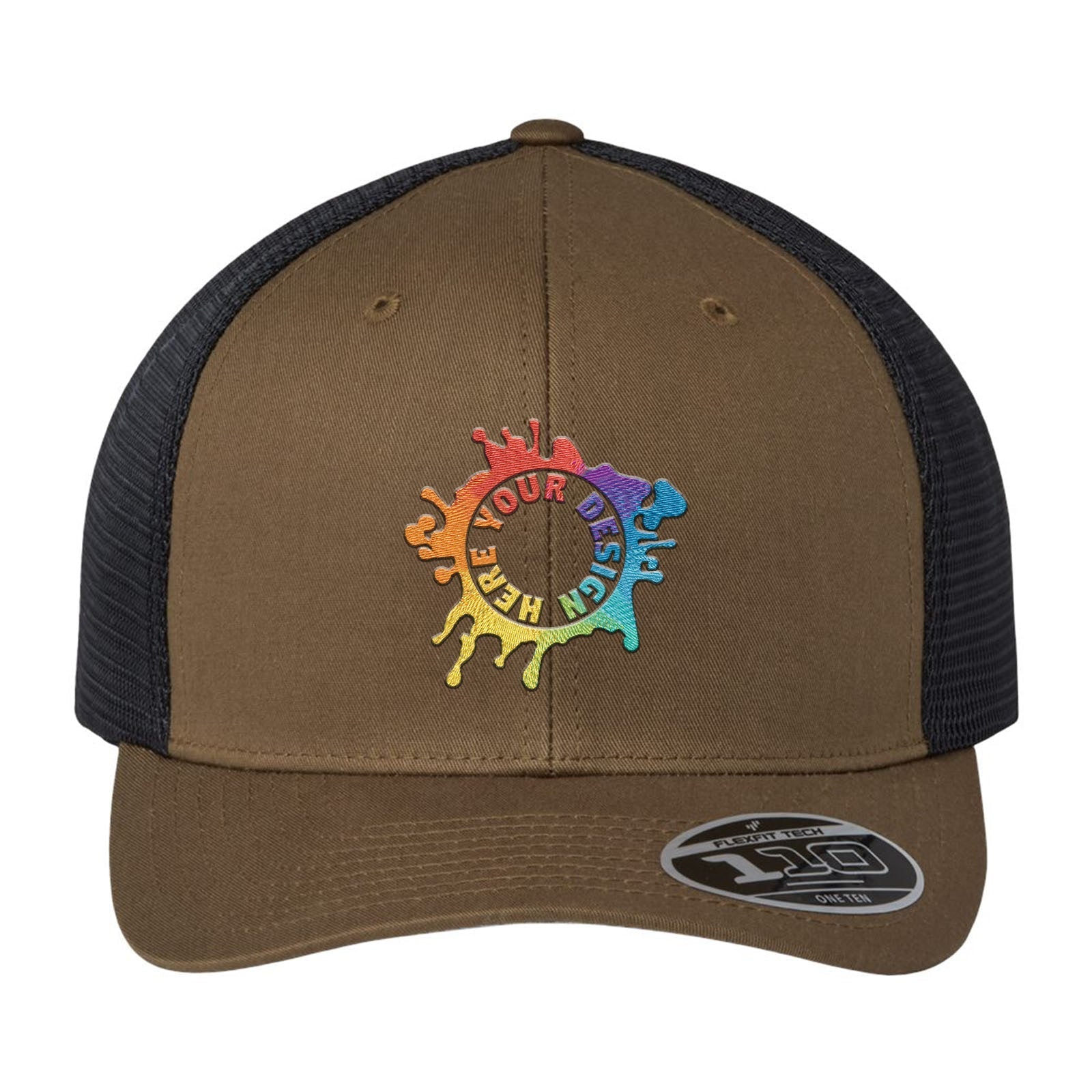 Flexfit 110M Trucker Mesh-Back Cap Embroidery - Snapback